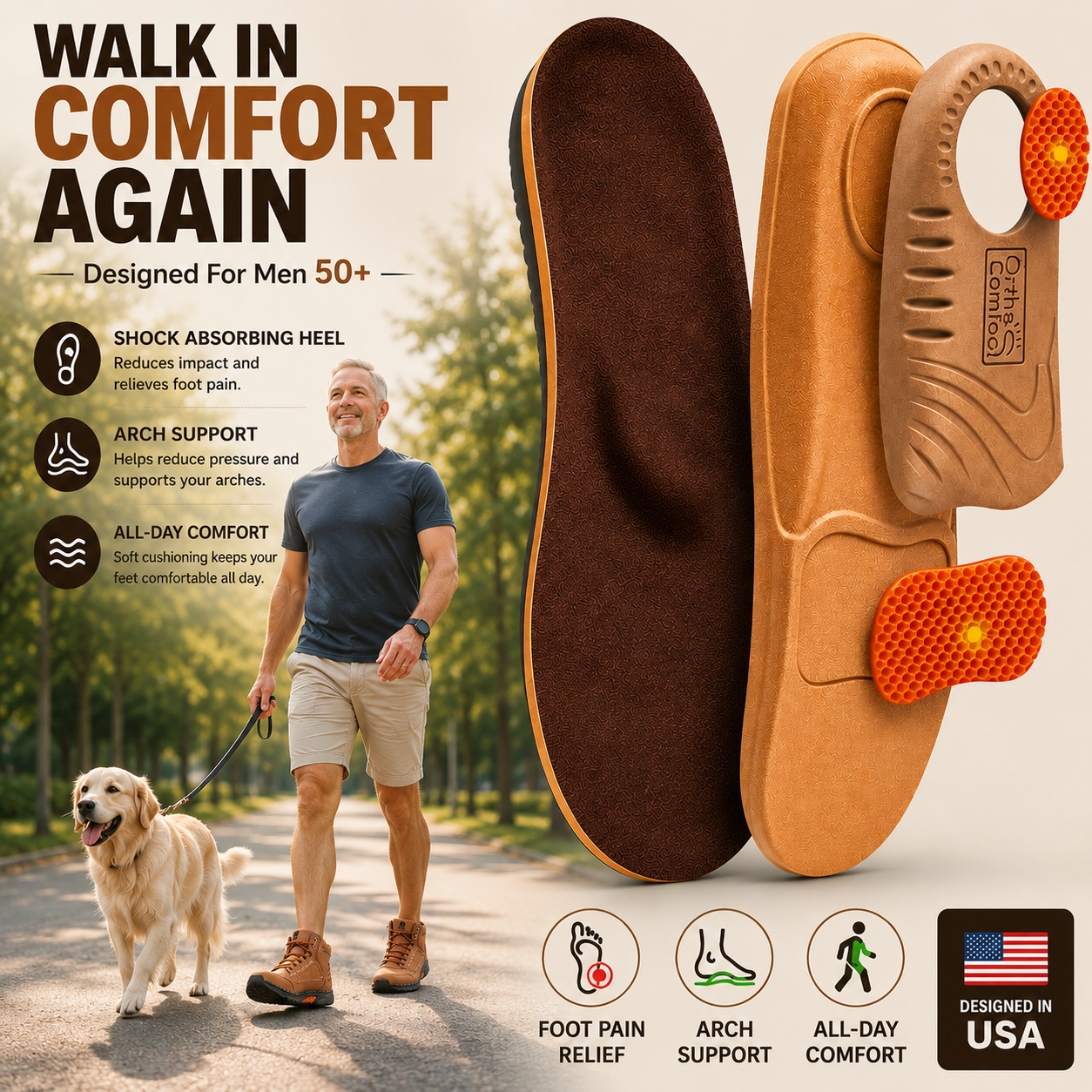 Men's All-Day Comfort Leather Boots