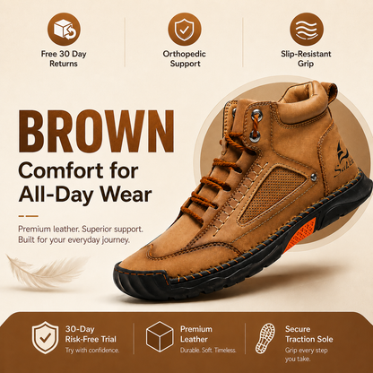 Men's All-Day Comfort Leather Boots
