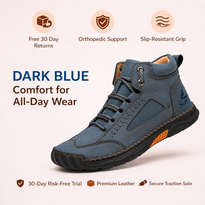 Men's Classic Leather Comfort Boots