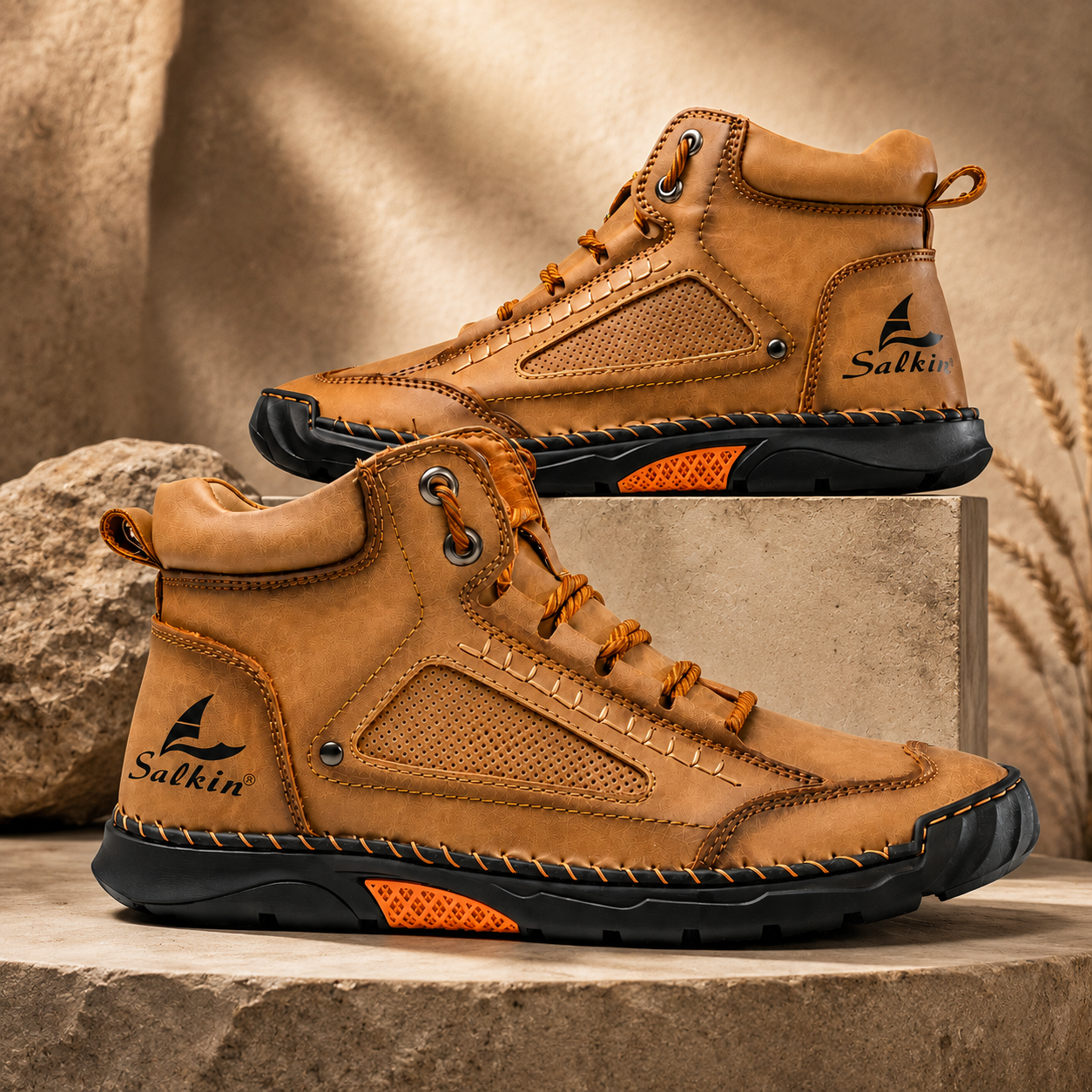 Men's All-Day Comfort Leather Boots