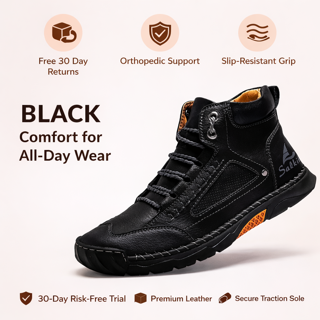 Men's Classic Leather Comfort Boots