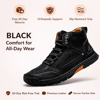 Men's Classic Leather Comfort Boots