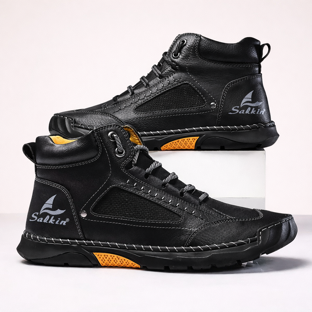 Men's Classic Leather Comfort Boots