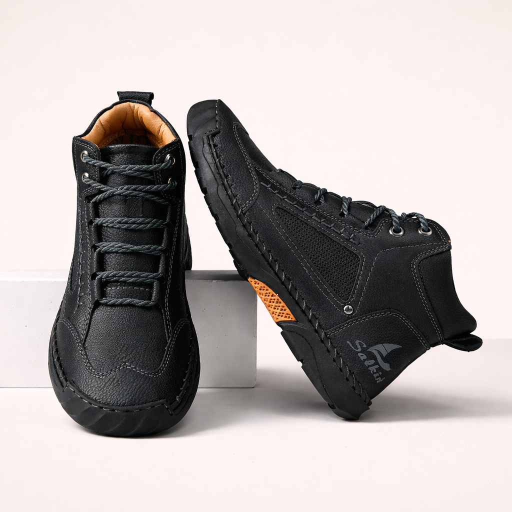 Men's Classic Leather Comfort Boots