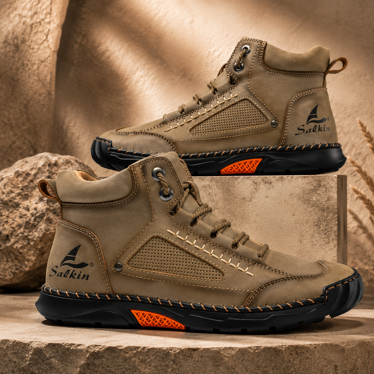 Men's All-Day Comfort Leather Boots