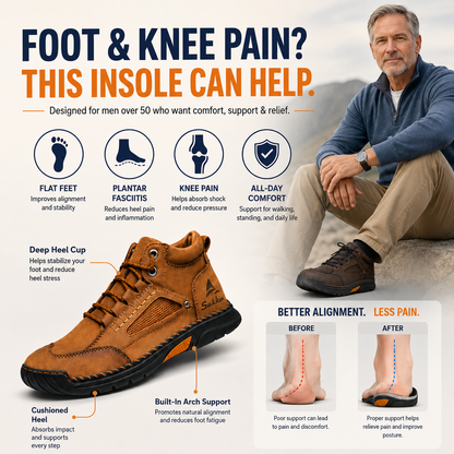 Men's All-Day Comfort Leather Boots
