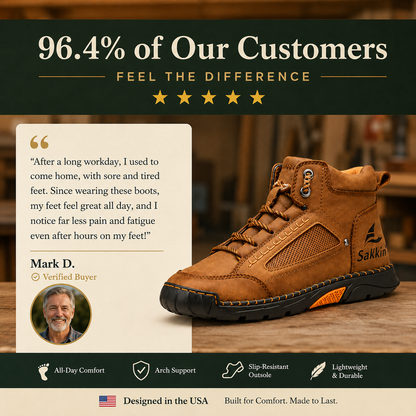 Men's All-Day Comfort Leather Boots
